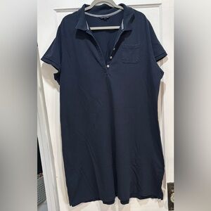 Navy Polo Dress